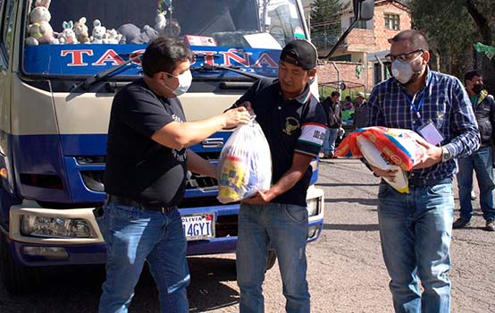 Gente Motivando Gente - CBN - Donacion Cochabamba 2